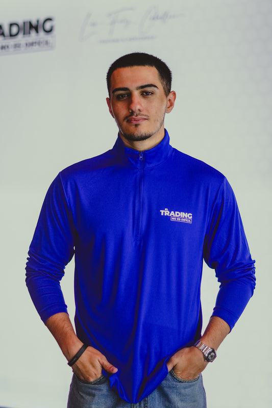 Sweater Azul Manga Larga